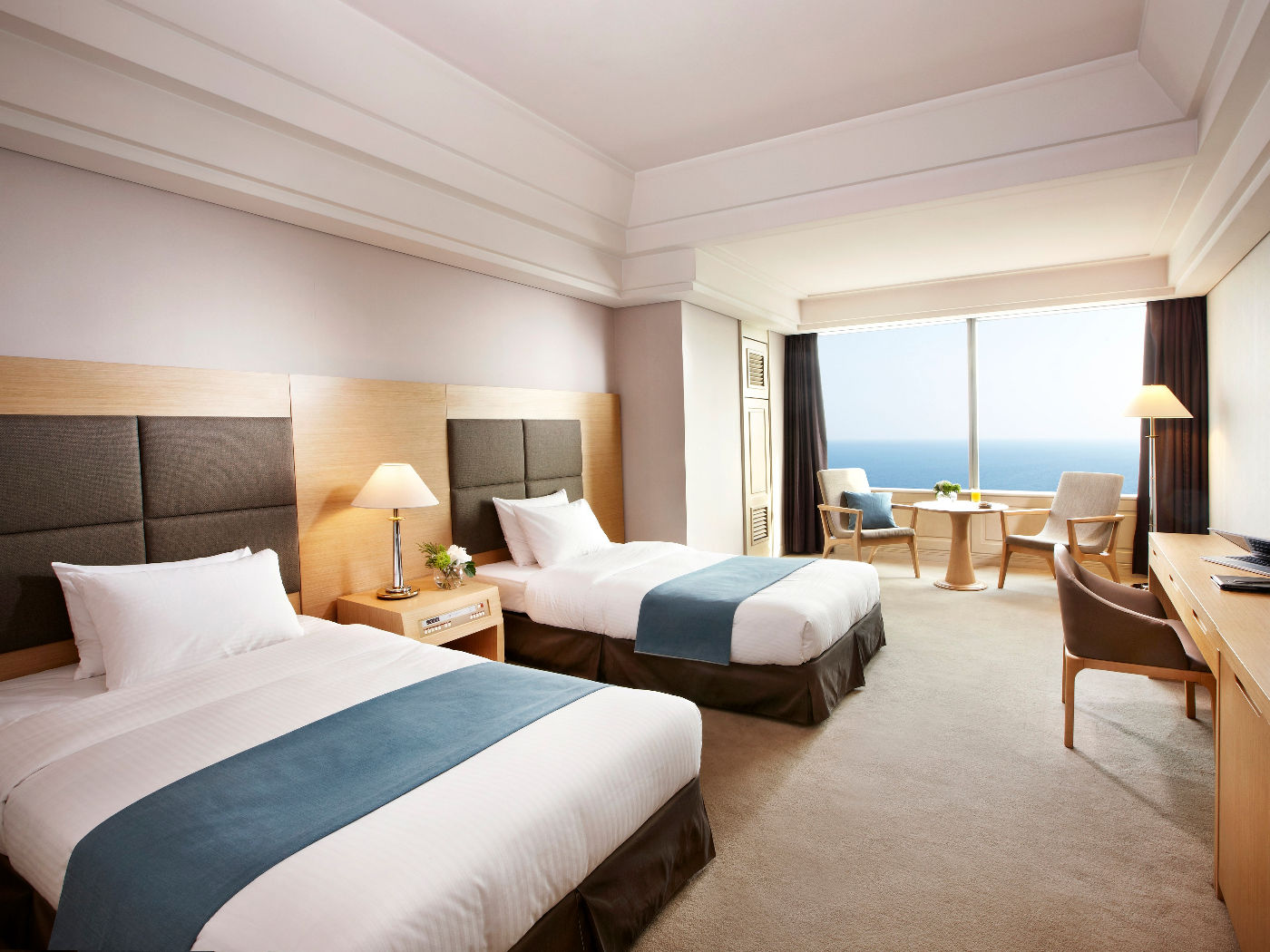 Haeundae Grand Hotel ปูซาน ภายนอก รูปภาพ Deluxe Ocean View Room