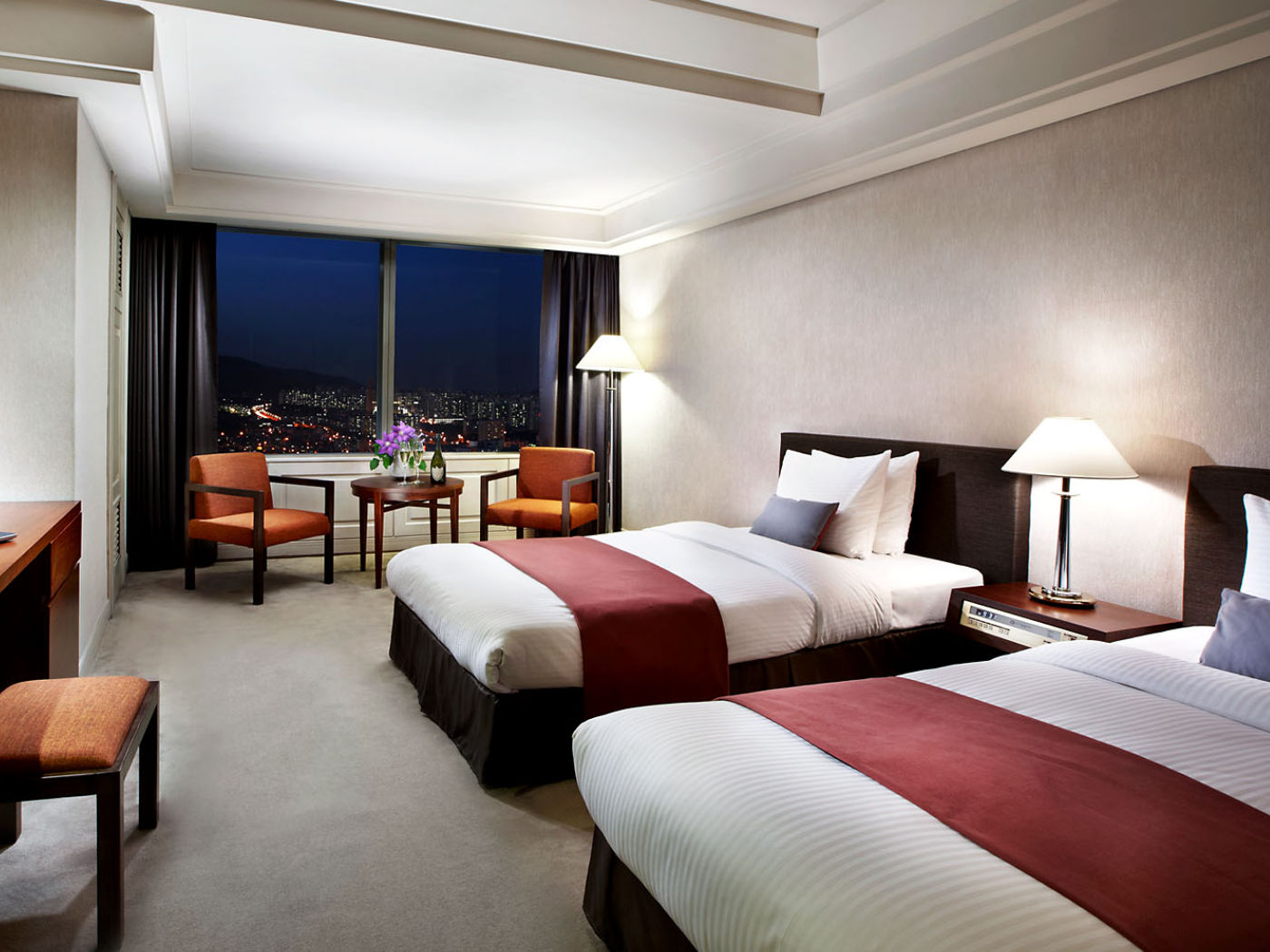 Haeundae Grand Hotel ปูซาน ภายนอก รูปภาพ Deluxe Room