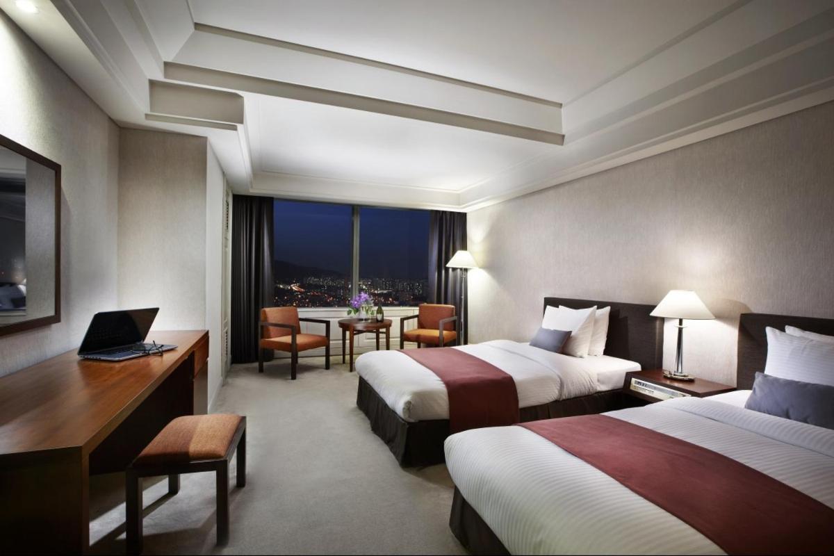 Haeundae Grand Hotel ปูซาน ภายนอก รูปภาพ Deluxe Room