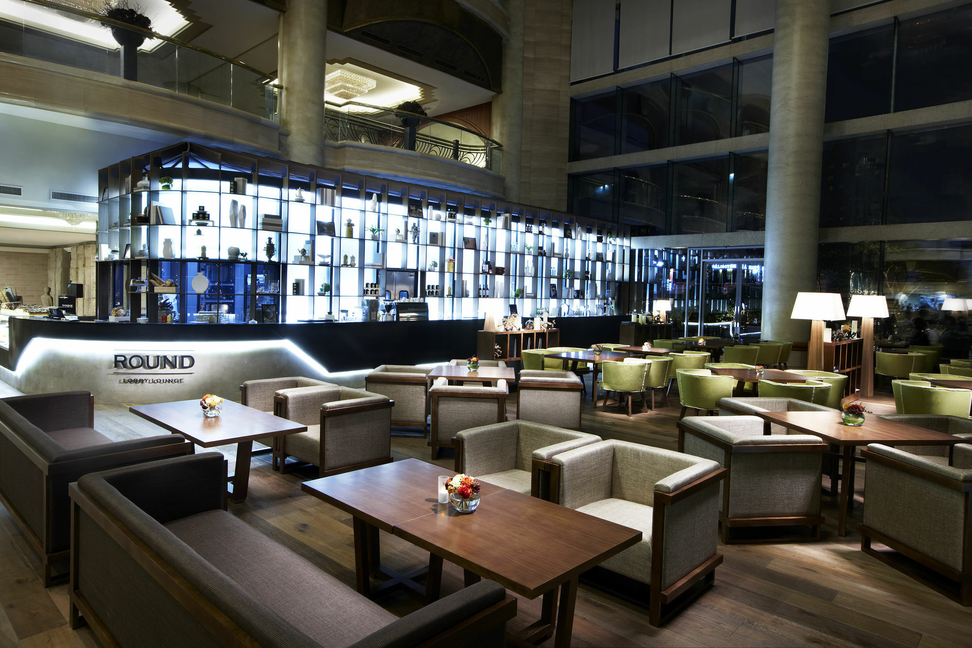 Haeundae Grand Hotel ปูซาน ร้านอาหาร รูปภาพ The lounge at the airport