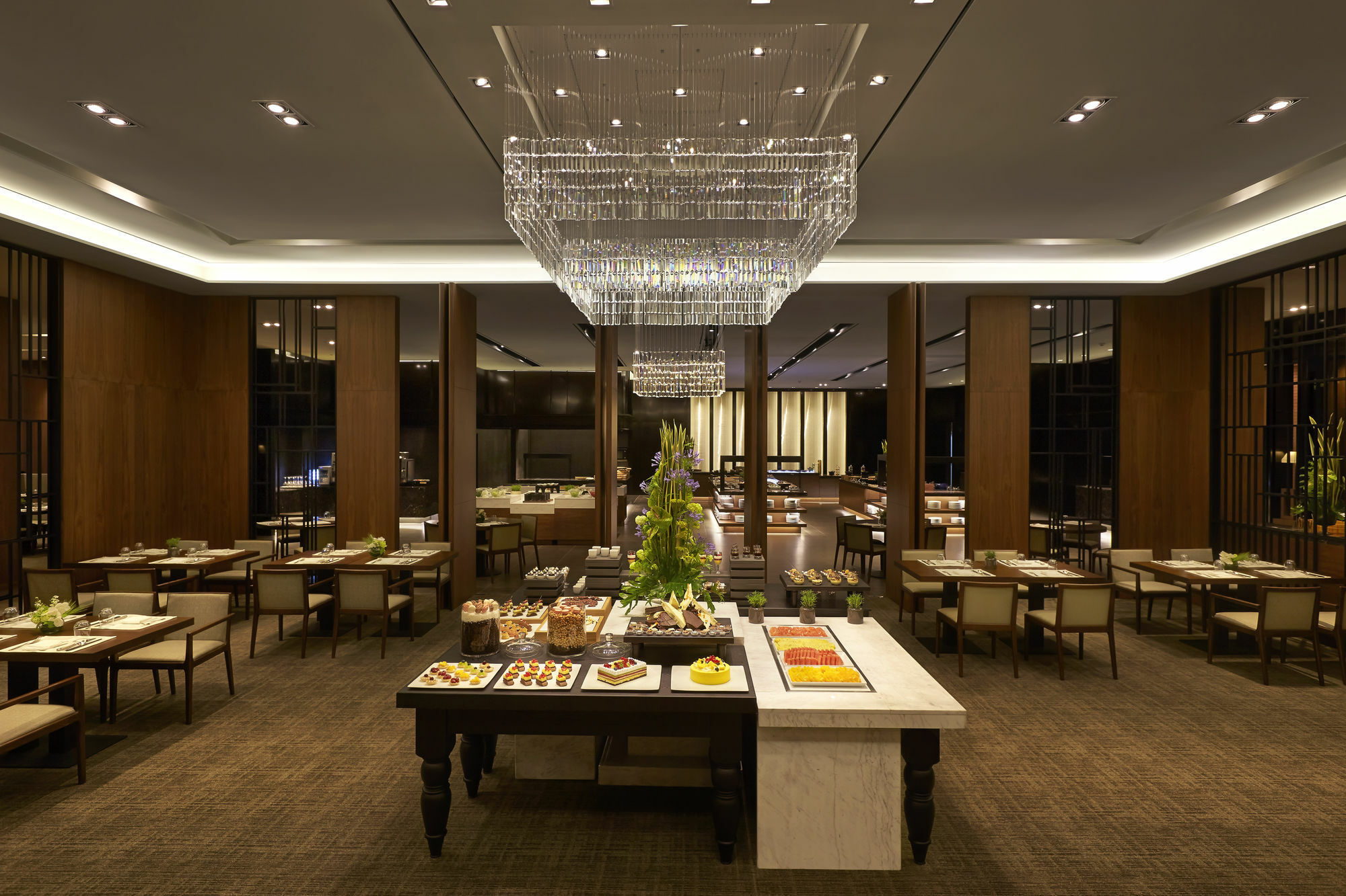 Haeundae Grand Hotel ปูซาน ร้านอาหาร รูปภาพ The restaurant
